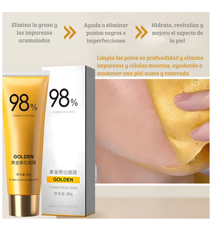 Mascarilla Facial de Oro Exfoliante (80g)
