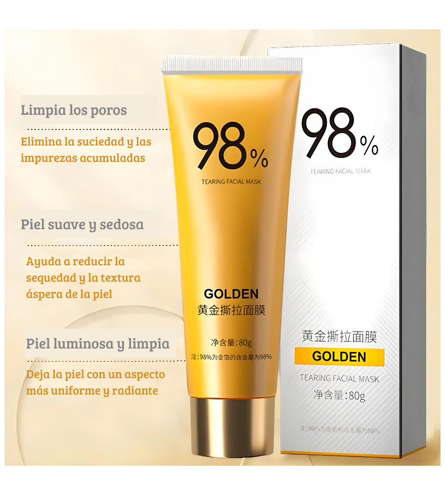 Mascarilla Facial de Oro Exfoliante (80g)