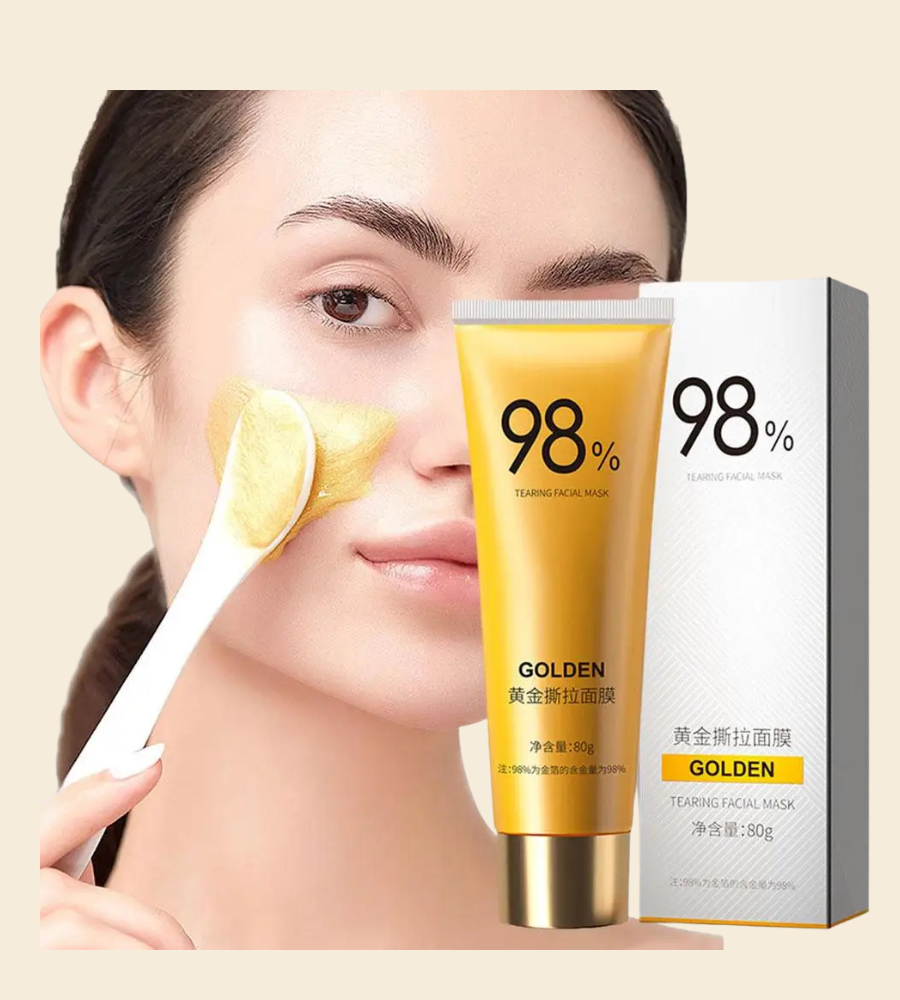 Mascarilla Facial de Oro Exfoliante (80g)
